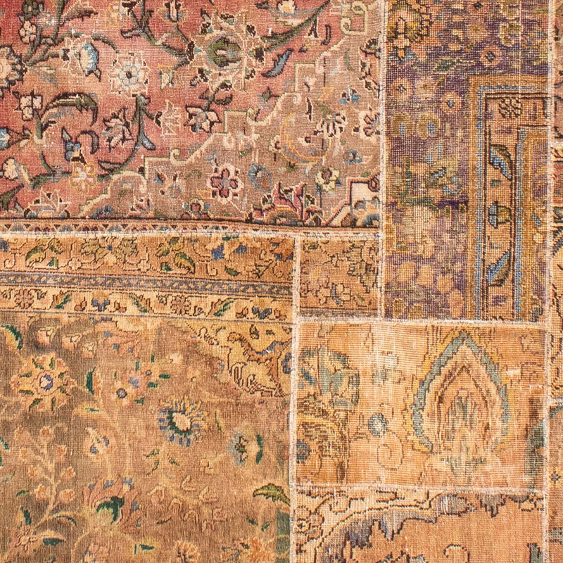 Tapis patchwork - 301 x 241 cm - multicolore