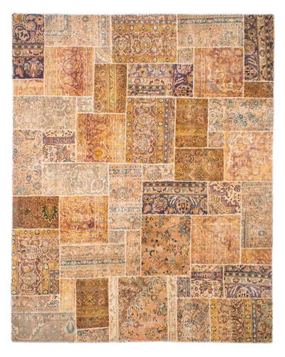 Tapis patchwork 241x301cm - Perserteppich Wollteppich