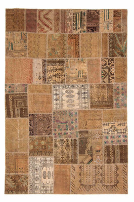 Tapis patchwork - 256 x 172 cm - multicolore