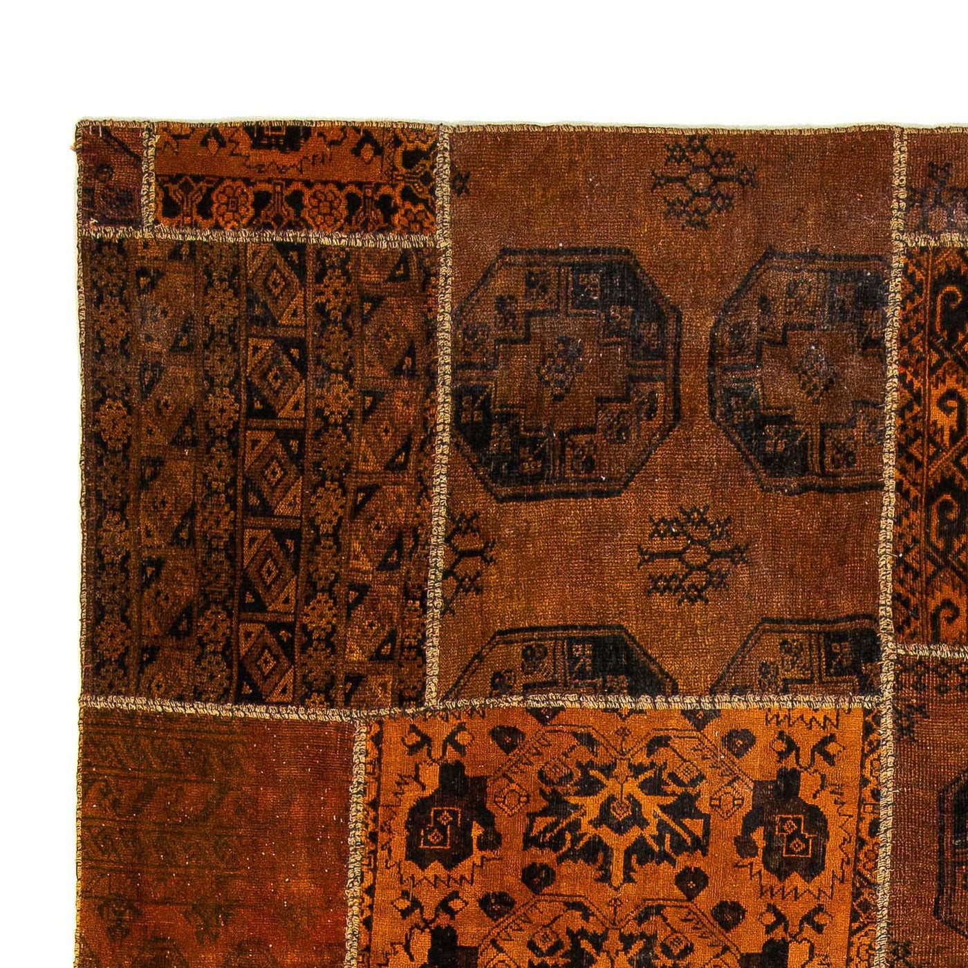 Tapis patchwork 300x208cm - Tapis en laine