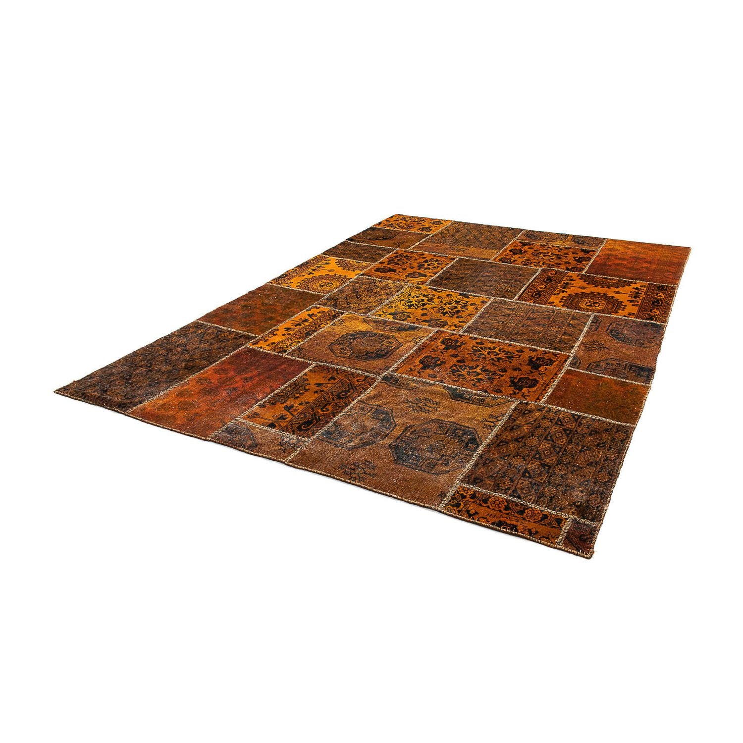 Tapis patchwork - 300 x 208 cm - multicolore