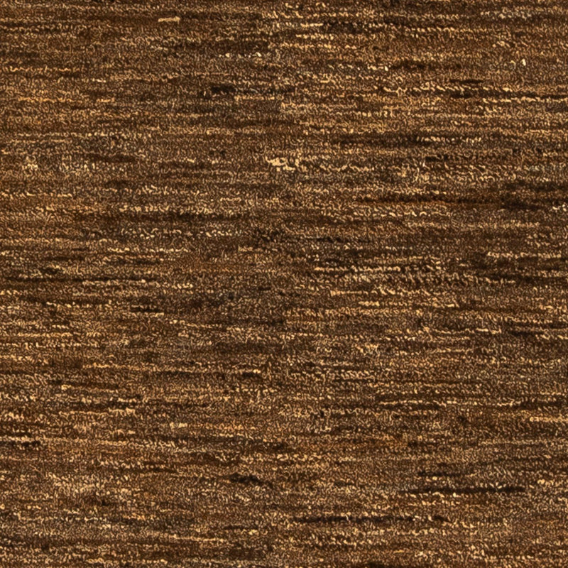 Tapis Gabbeh - Indus - 166 x 94 cm - marron foncé