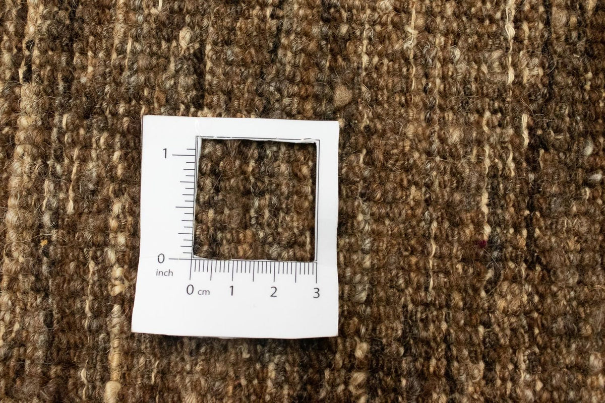 Tapis Gabbeh - Indus - 166 x 94 cm - marron foncé