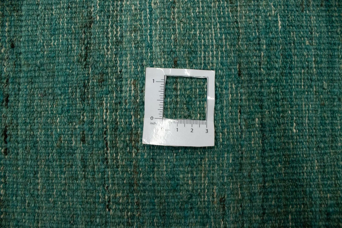 Tapis Gabbeh - Indus - 303 x 237 cm - turquoise