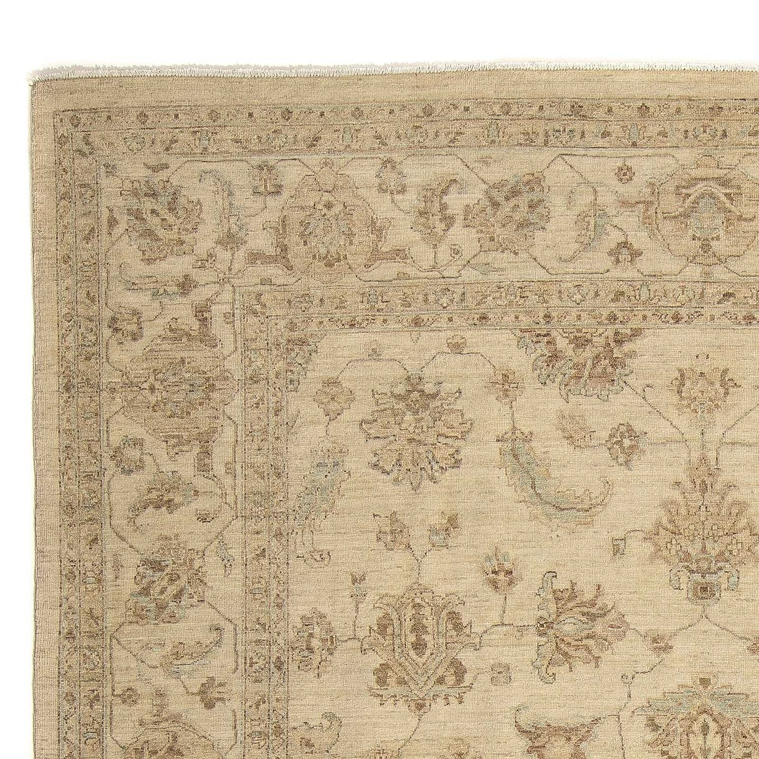 Tapis Ziegler - 306 x 248 cm - marron clair
