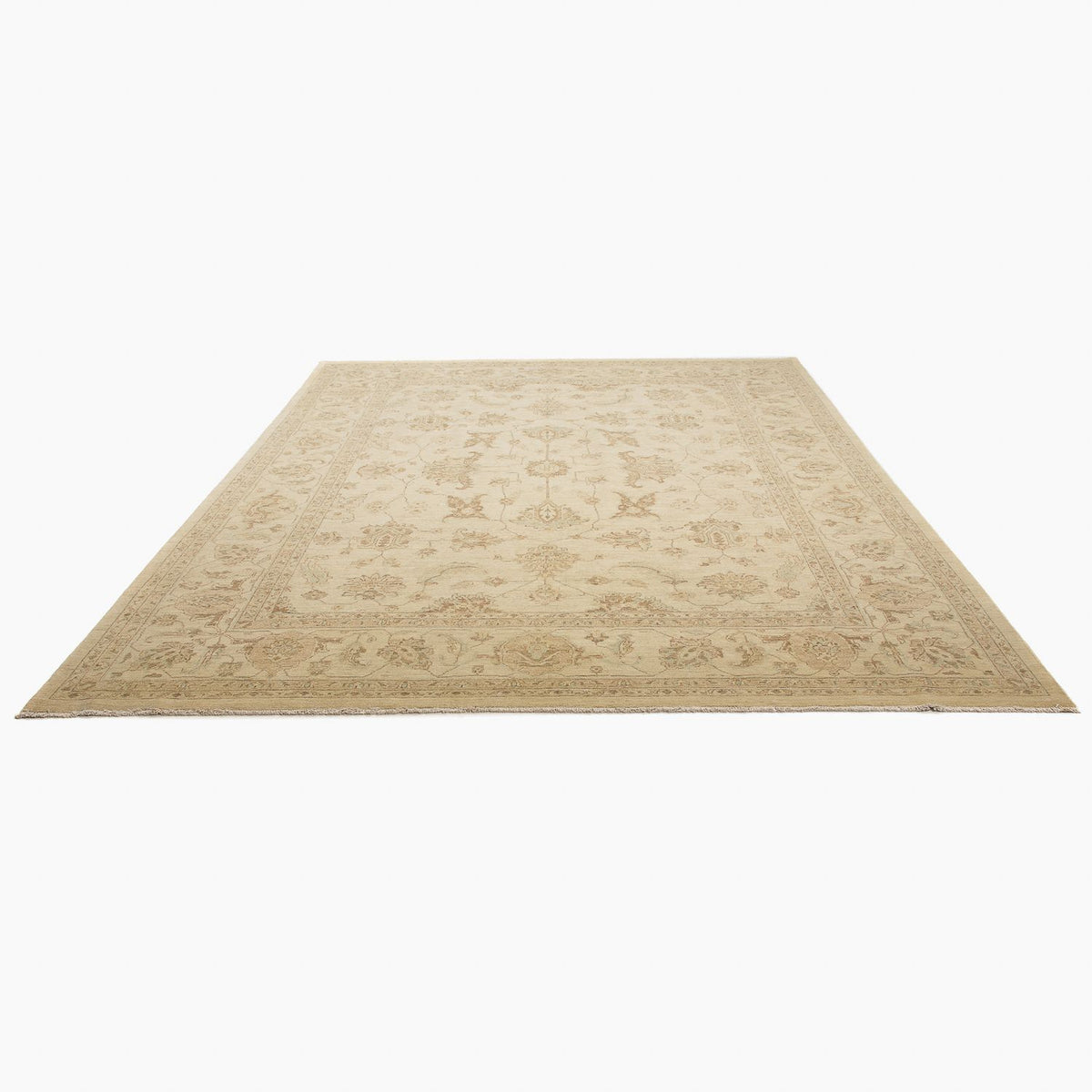 Tapis Ziegler - 306 x 248 cm - marron clair