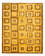 Tapis Ziegler - 241 x 195 cm - marron foncé