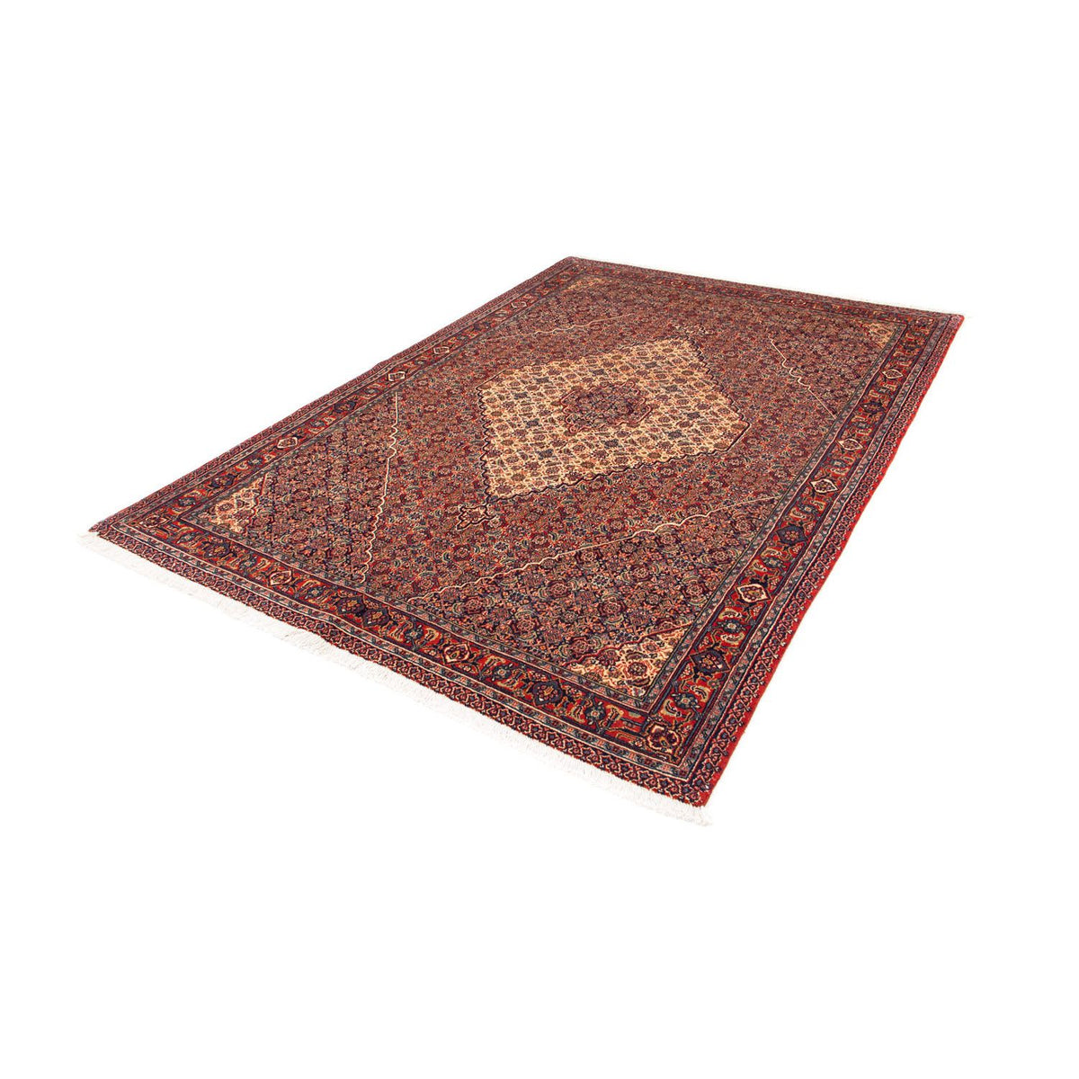 Tapis persan - Nomadic - 232 x 160 cm - rouge