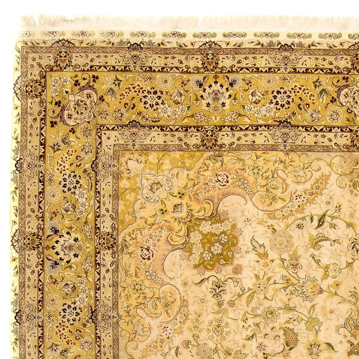 Tapis de Hereke en soie Tapis 375x277cm - Tapis oriental