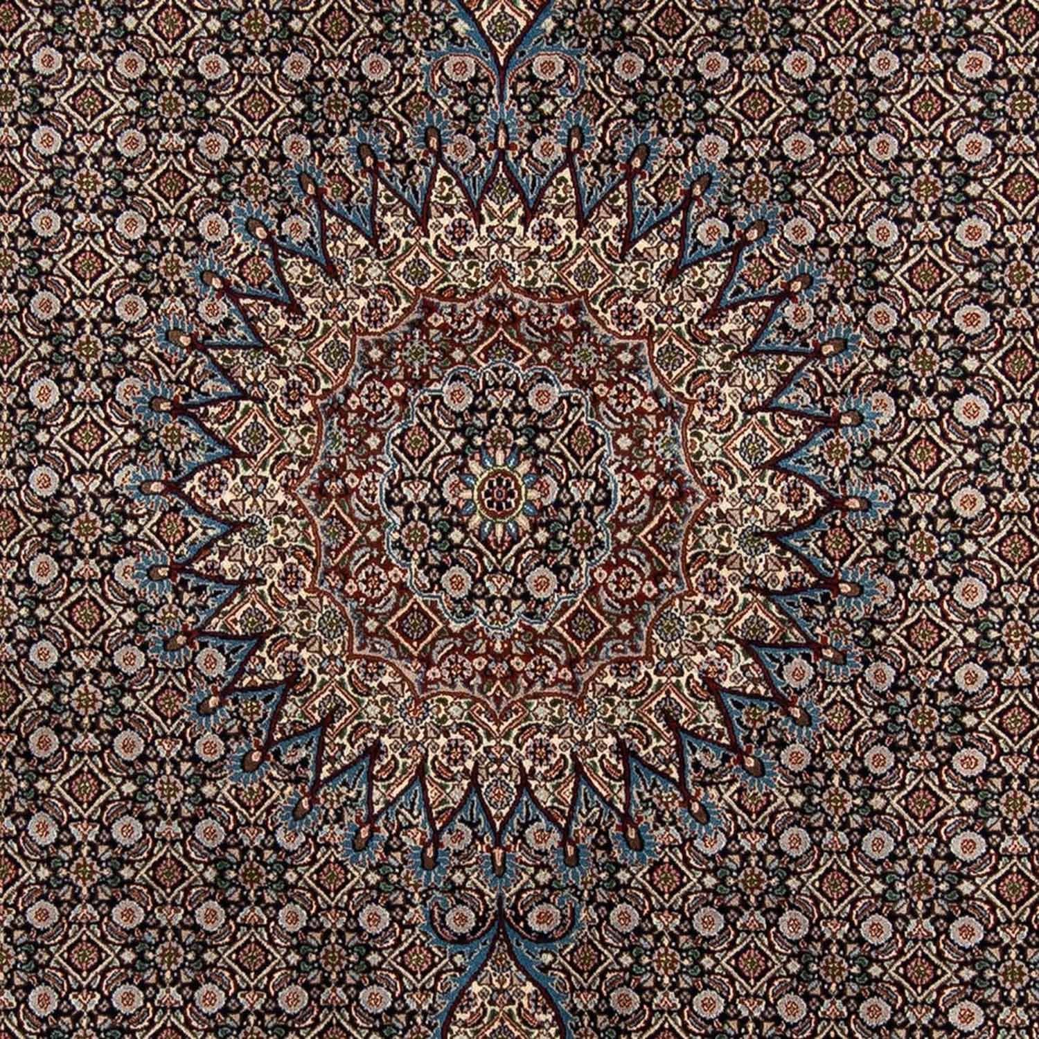 Tapis persan - Classique - 296 x 191 cm - bleu foncé