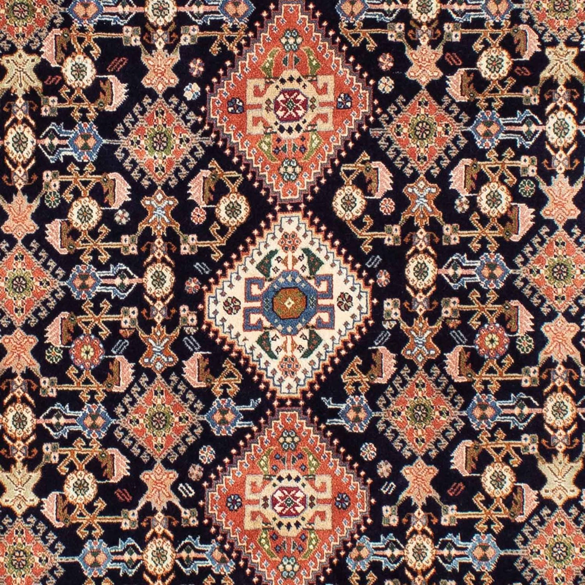 Tapis Gabbeh - Persan Kashkuli - 213 x 143 cm - marron