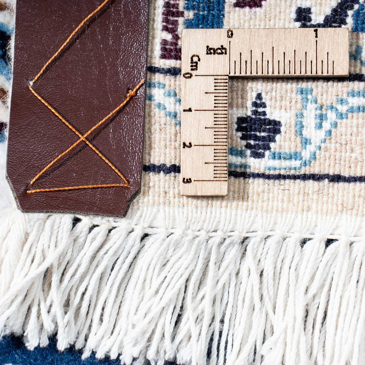 Tapis persan - Nain - Royal - 170 x 108 cm - bleu