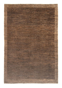 Tapis Gabbeh - Indus - 188 x 132 cm - marron foncé