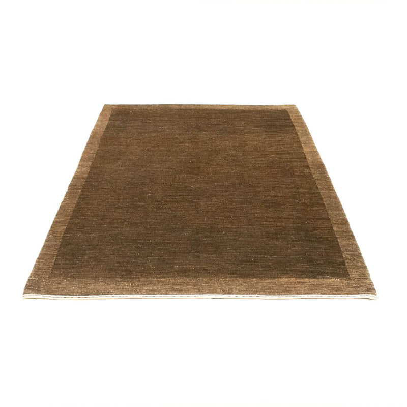 Tapis Gabbeh - Indus - 188 x 132 cm - marron foncé