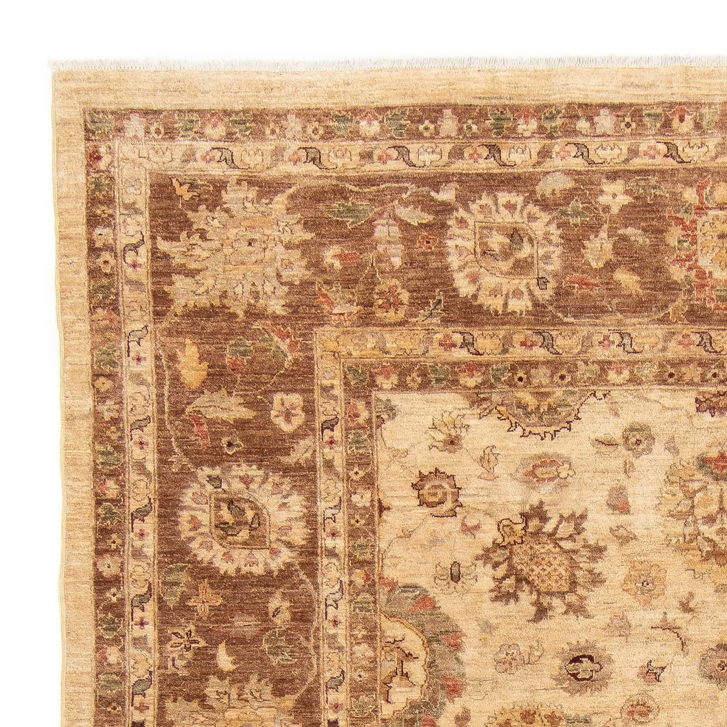 Tapis Ziegler - 281 x 240 cm - marron clair