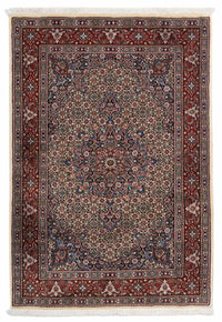 Tapis persan - Classique - 146 x 97 cm - bleu foncé
