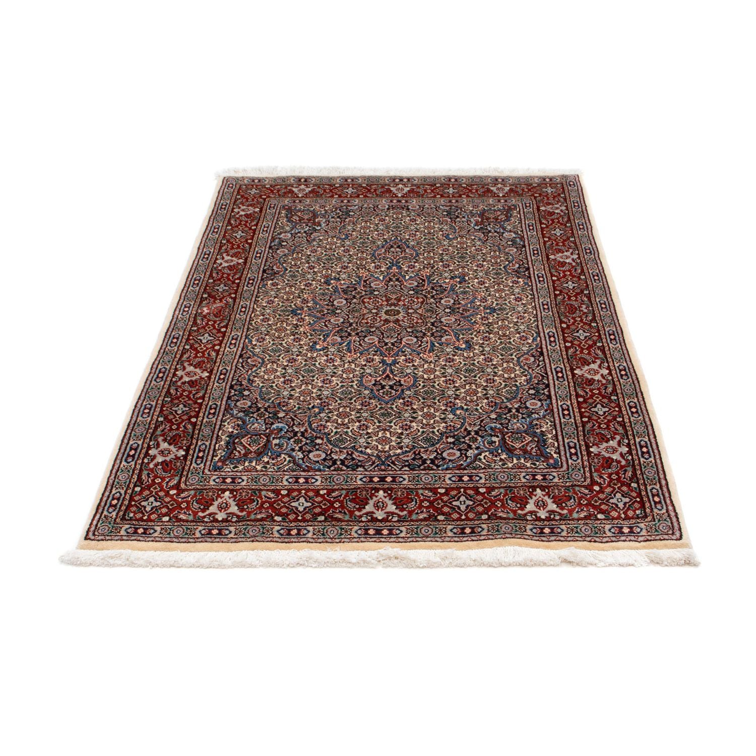 Tapis persan - Classique - 146 x 97 cm - bleu foncé