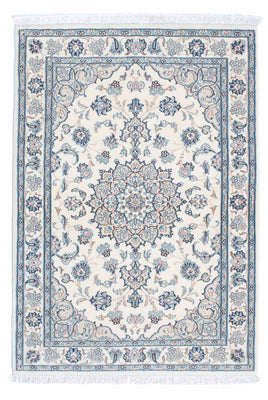 Tapis persan - Nain - Royal - 155 x 103 cm - beige