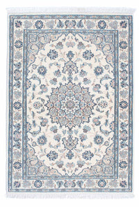 Tapis persan - Nain - Royal - 155 x 103 cm - beige