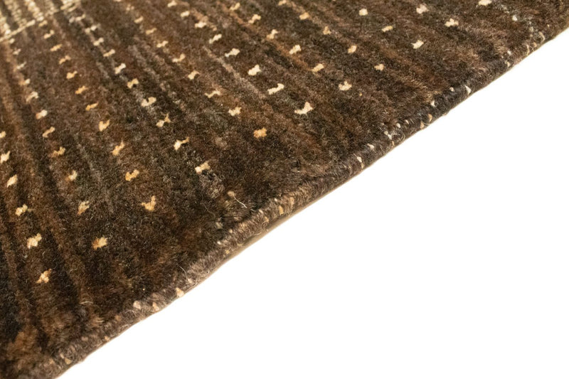 Tapis Gabbeh - Indus - 170 x 122 cm - marron