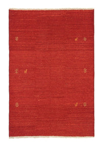 Tapis Gabbeh - Persan - 174 x 118 cm - rouge
