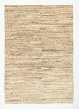 Tapis Gabbeh - Persan - 200 x 136 cm - beige