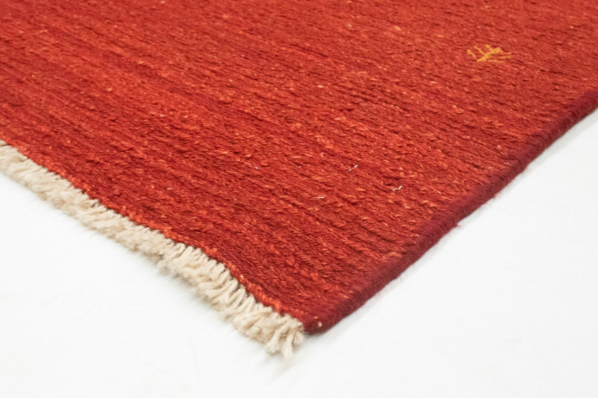 Tapis Gabbeh - Persan - 174 x 117 cm - rouge