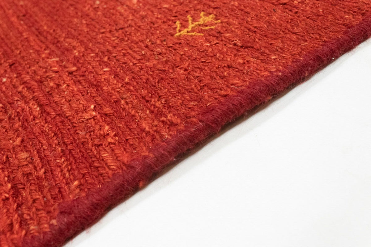 Tapis Gabbeh - Persan - 174 x 117 cm - rouge