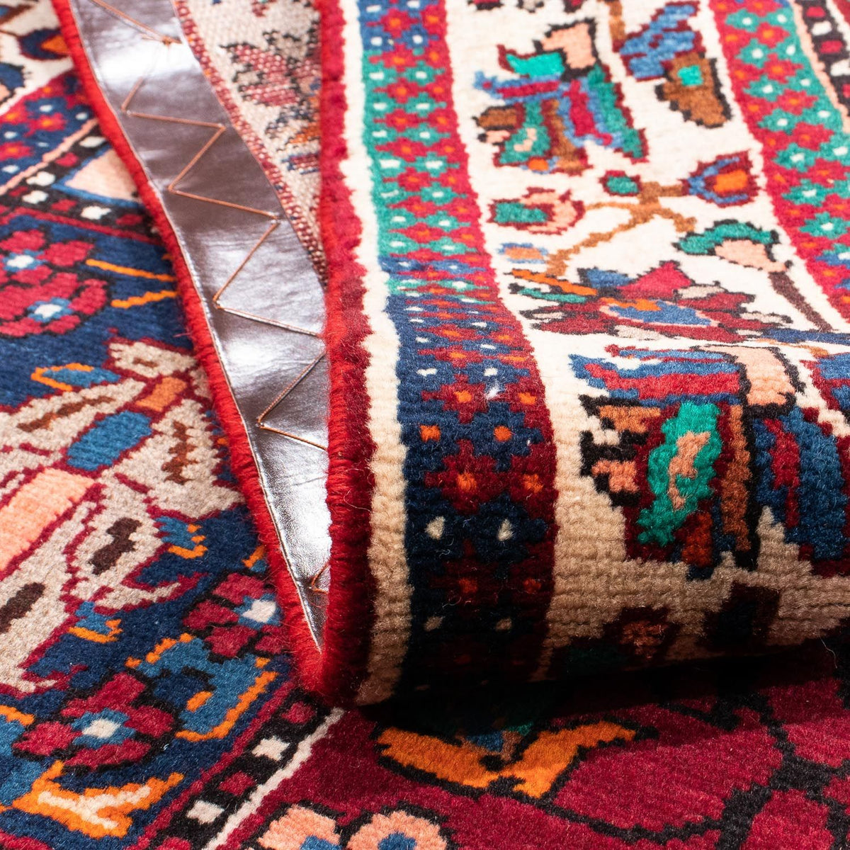 Tapis de couloir Tapis persan - Nomadic - 396 x 103 cm - multicolore