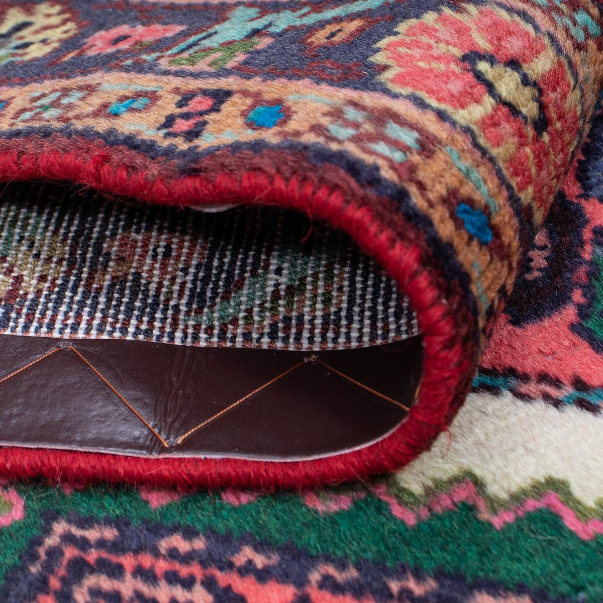 Tapis de couloir Tapis persan - Nomadic - 290 x 70 cm - rouge clair