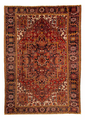 Tapis persan - Nomadic - 395 x 291 cm - rouge foncé