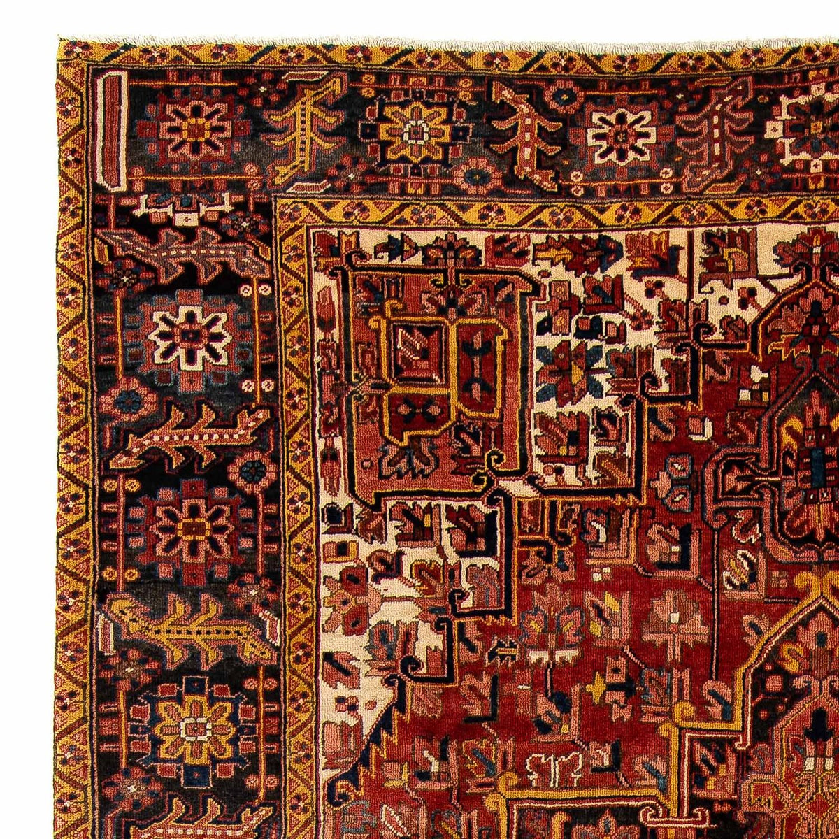 Tapis persan - Nomadic - 395 x 291 cm - rouge foncé