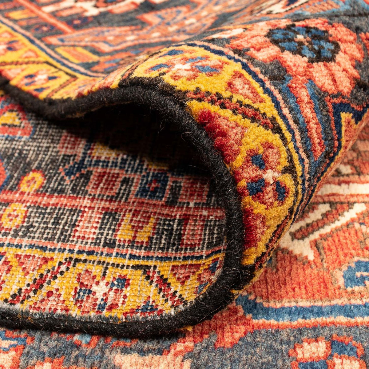 Tapis persan - Nomadic - 395 x 291 cm - rouge foncé