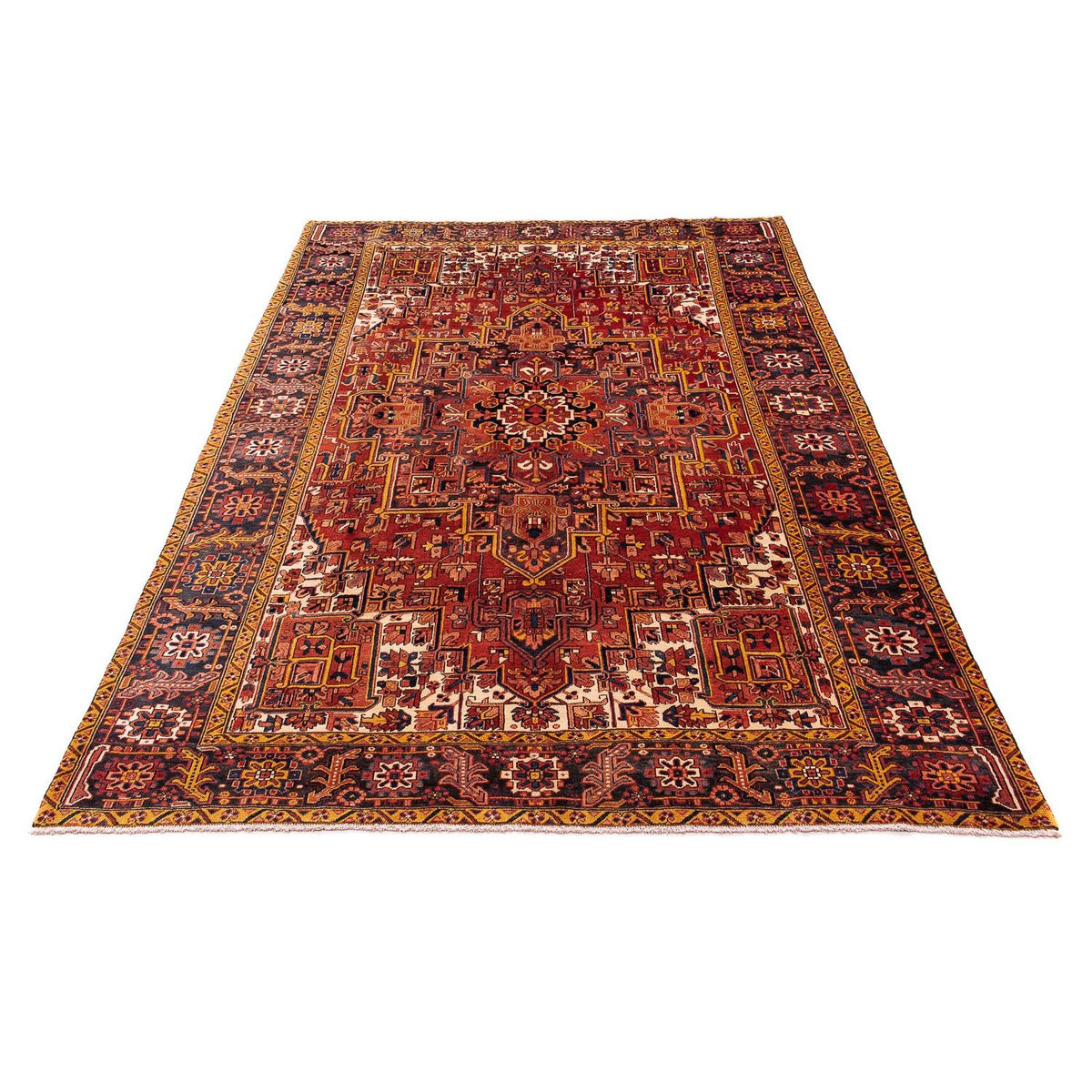 Tapis persan - Nomadic - 395 x 291 cm - rouge foncé