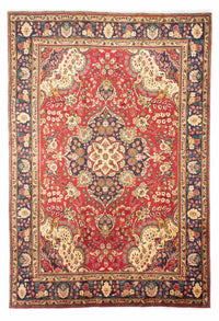 Tapis persan - Tabriz - 300 x 208 cm - rouge