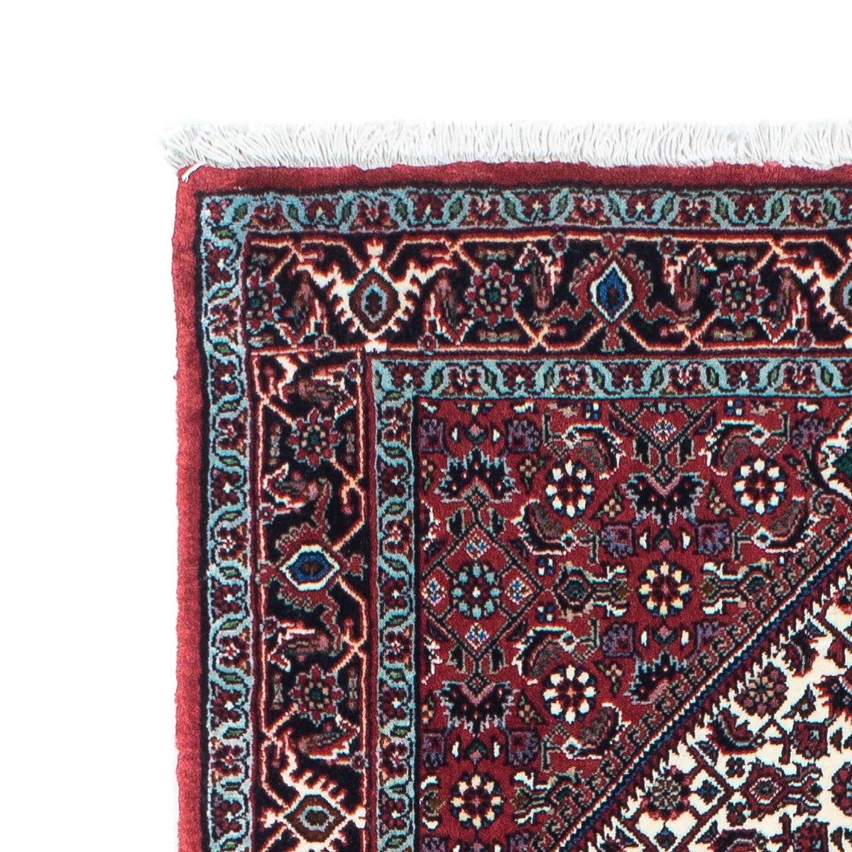 Tapis de couloir Tapis persan - Bidjar - 208 x 73 cm - rouge