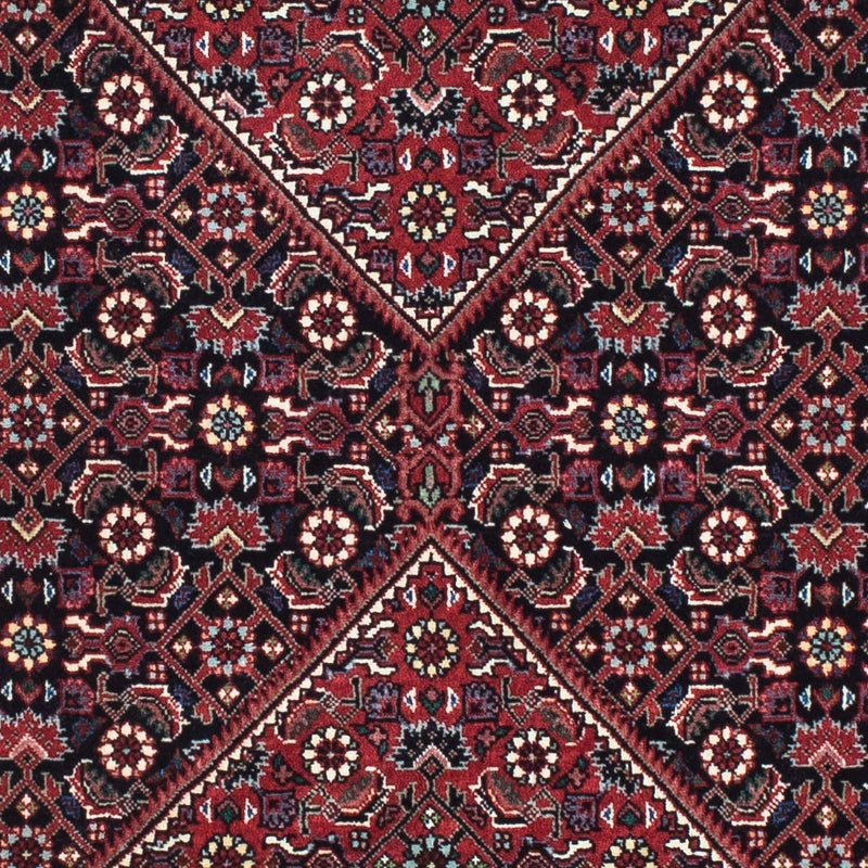 Tapis de couloir Tapis persan - Bidjar - 200 x 76 cm - bleu foncé