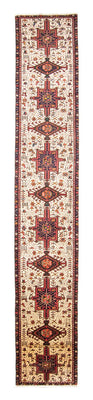 Tapis de couloir Tapis persan - Nomadic - 432 x 66 cm - beige