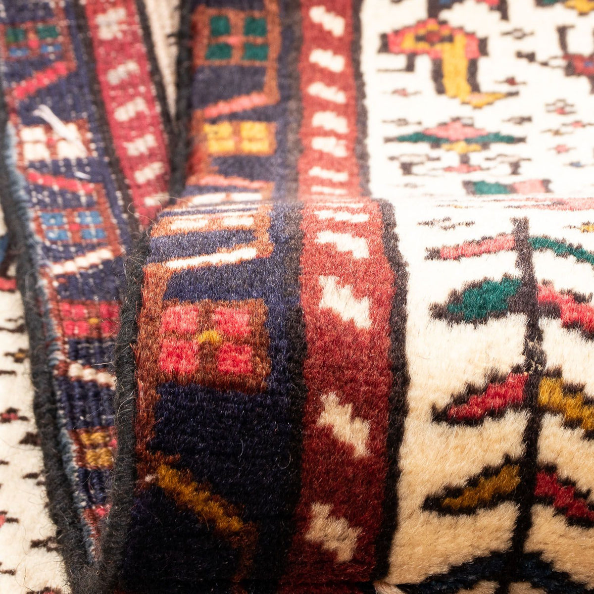 Tapis de couloir Tapis persan - Nomadic - 432 x 66 cm - beige