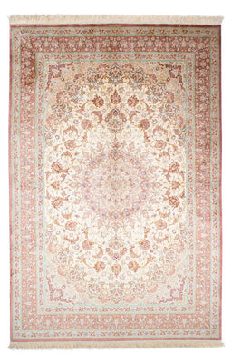 Tapis persan - Ghom - 240 x 160 cm - beige