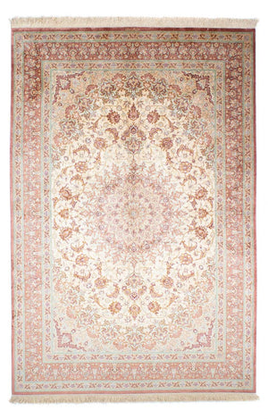 Tapis persan - Ghom - 240 x 160 cm - beige