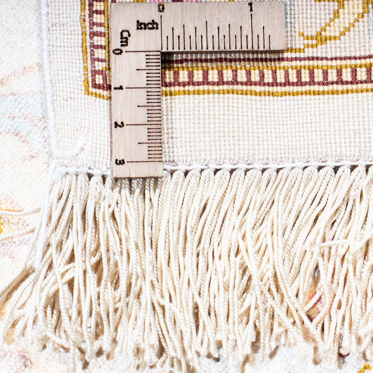 Tapis persan - Ghom - 235 x 157 cm - beige