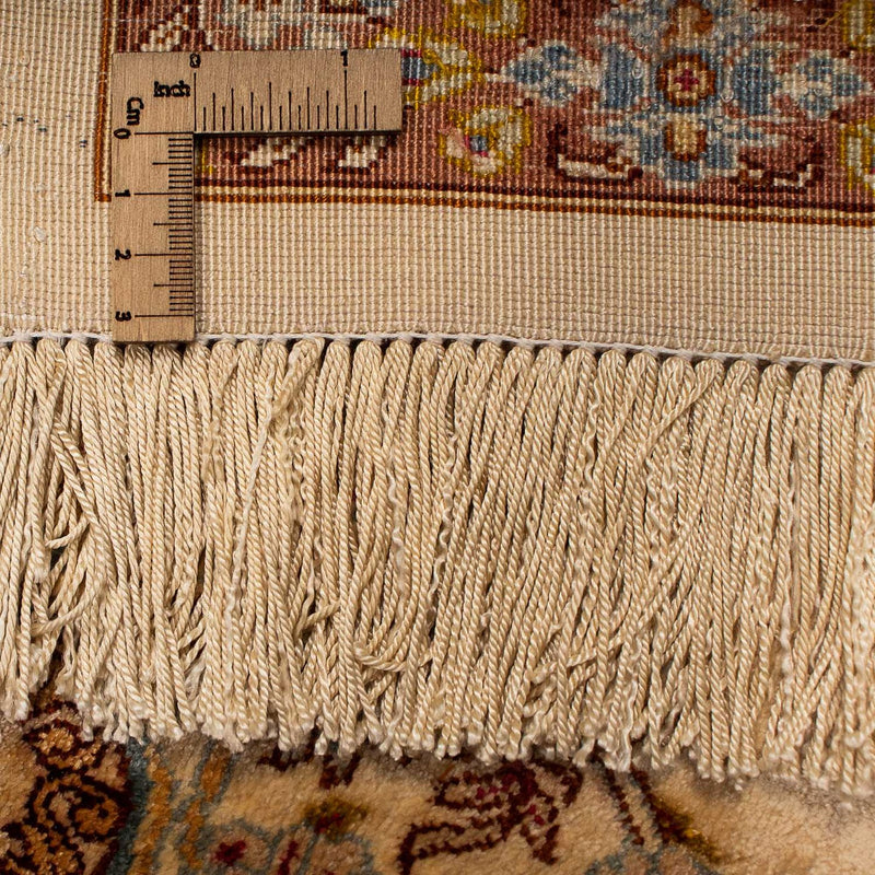 Tapis en soie - Ghom soie - Premium - 188 x 130 cm - beige
