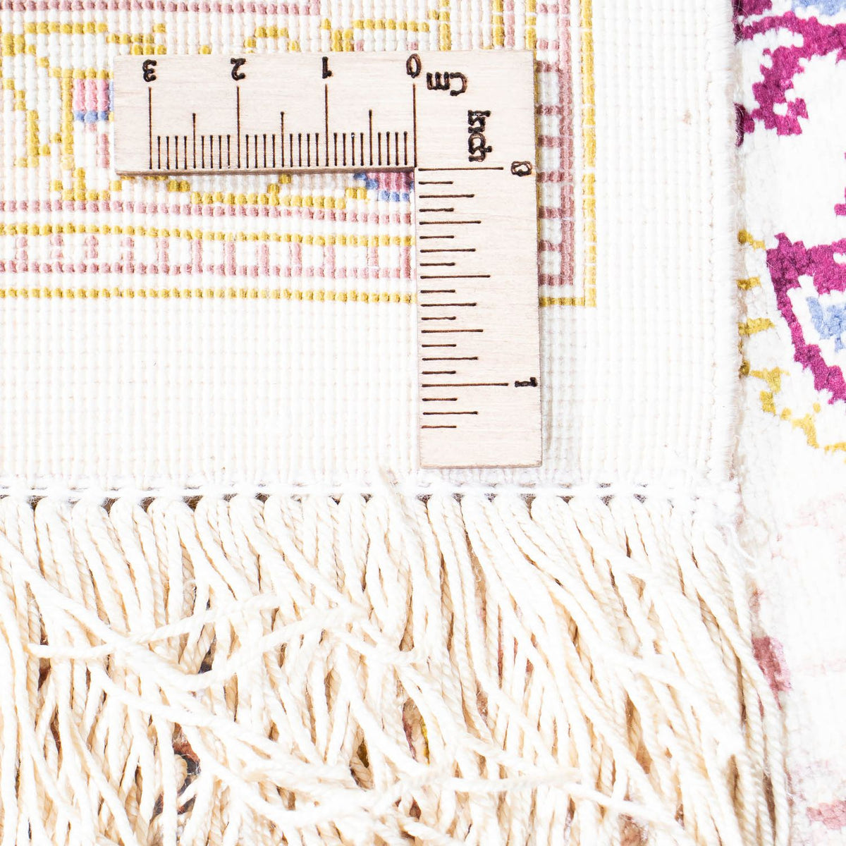 Tapis persan - Ghom - 143 x 100 cm - beige