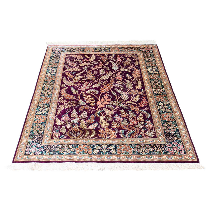 Tapis persan - Ghom - 144 x 97 cm - violet