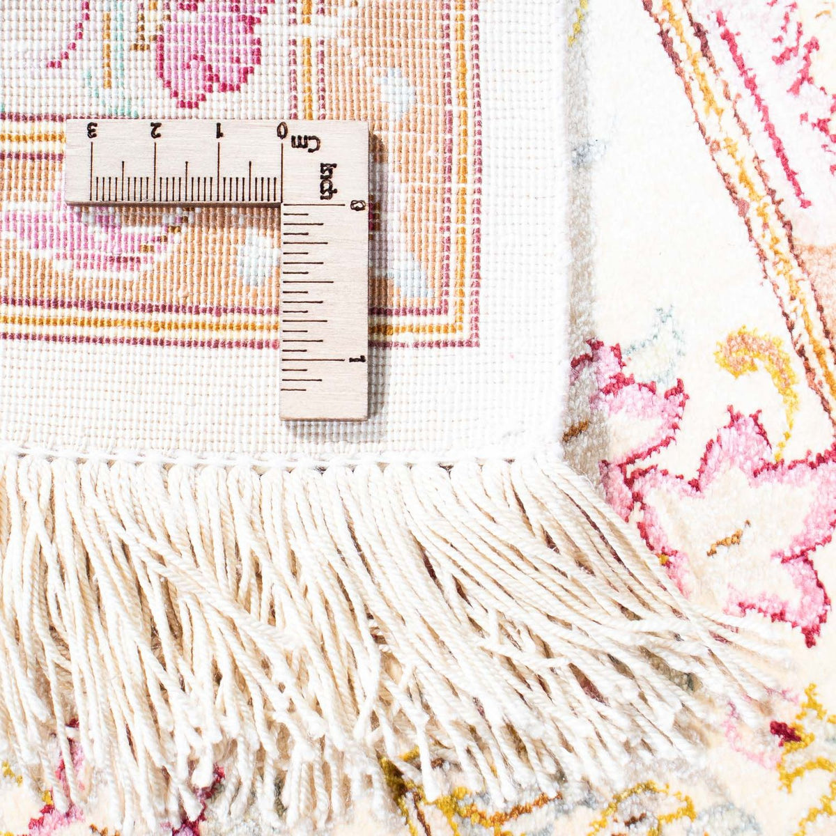 Tapis persan - Ghom - 155 x 95 cm - beige