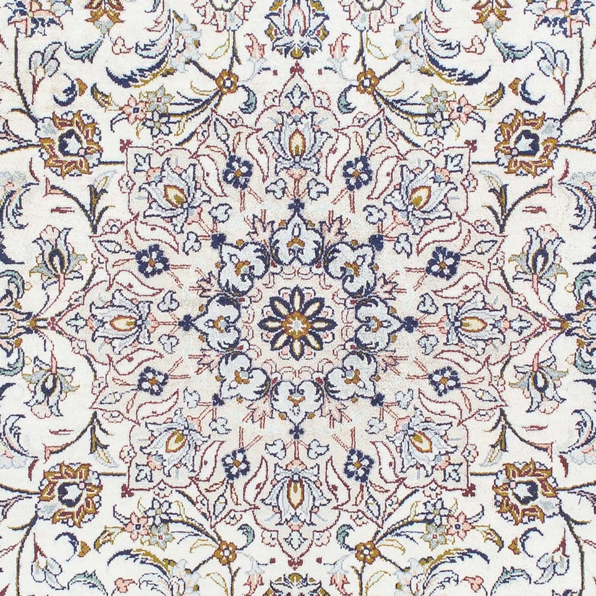 Tapis persan - Ghom - 147 x 97 cm - beige