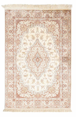 Tapis persan - Ghom - 155 x 97 cm - beige