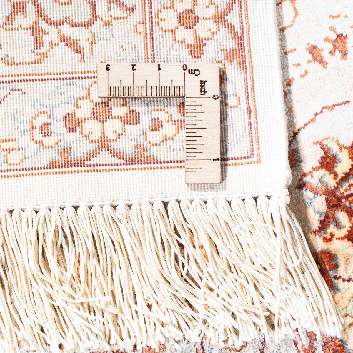 Tapis persan - Ghom - 155 x 97 cm - beige