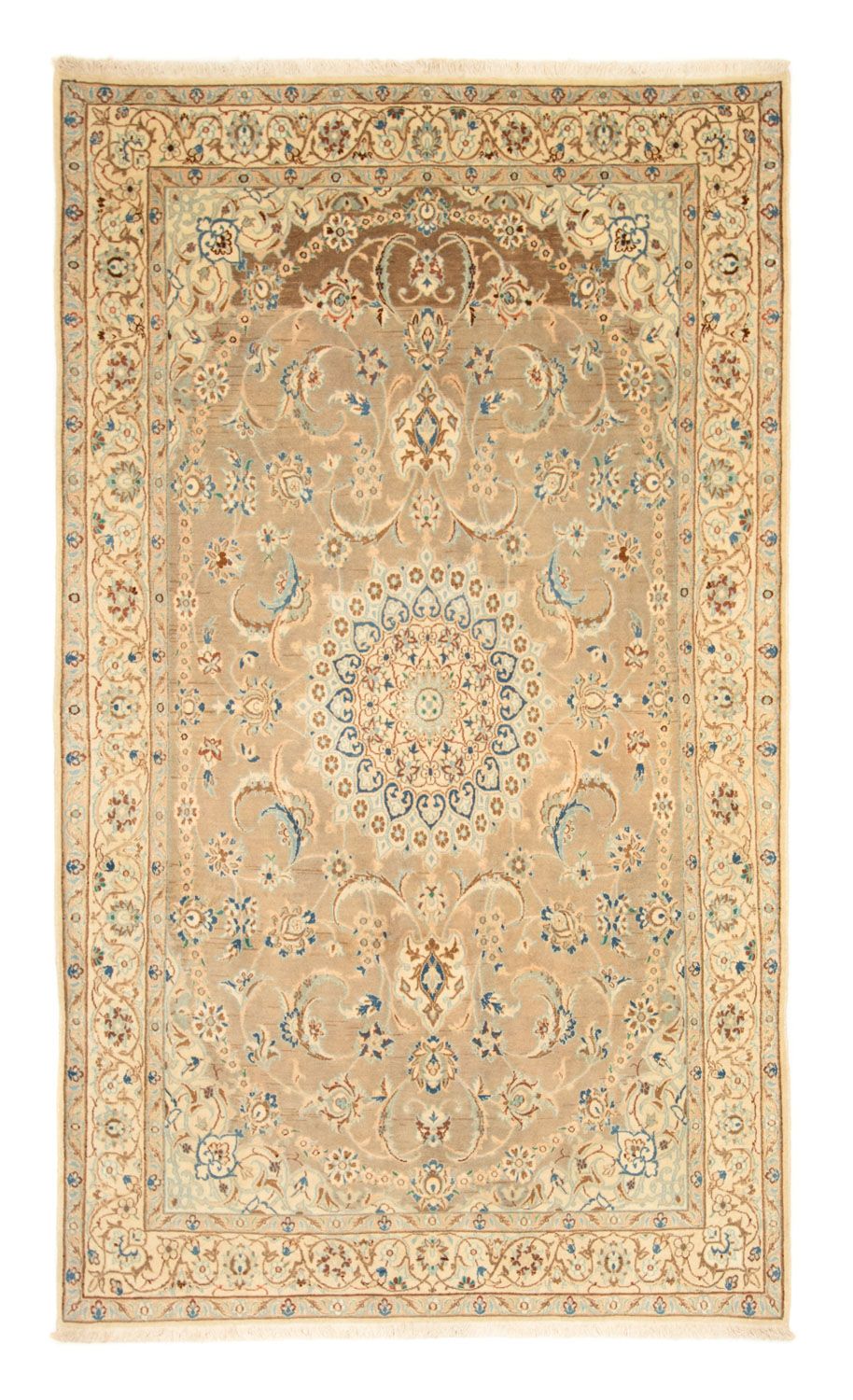 Tapis persan - Nain - Royal - 236 x 140 cm - multicolore